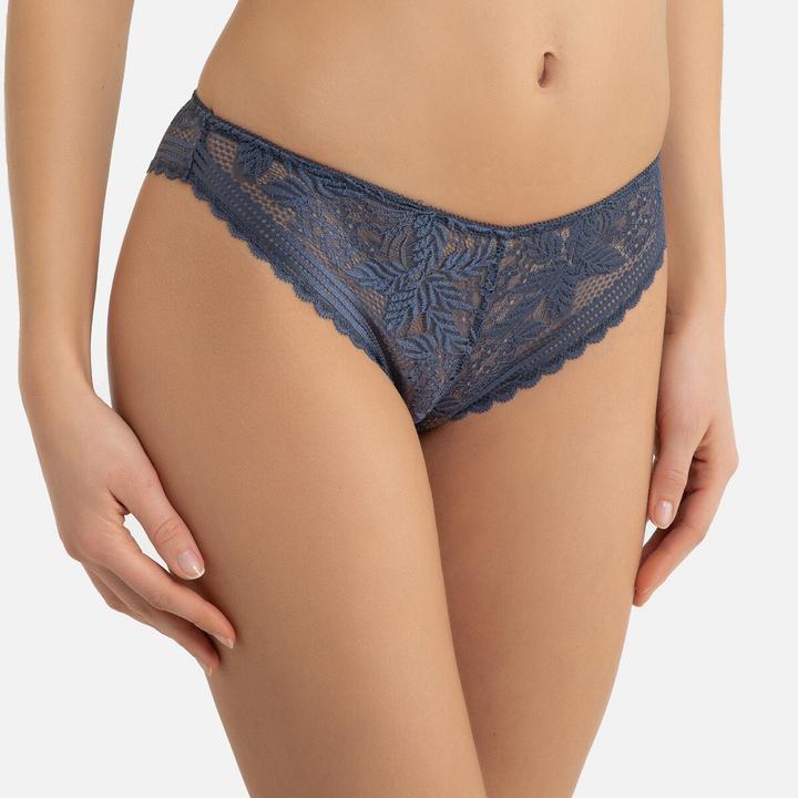 Image du produit La Redoute Collections Slip tanga en dentelle (42, Une unité par pack)