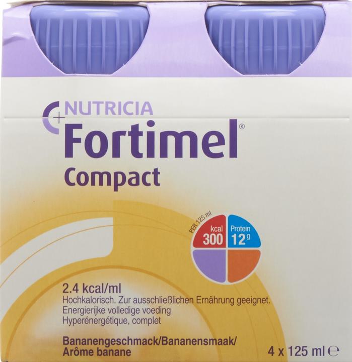 Immagine prodotto Fortimel Compatto 2.4 Banana (Banana, 4 x)