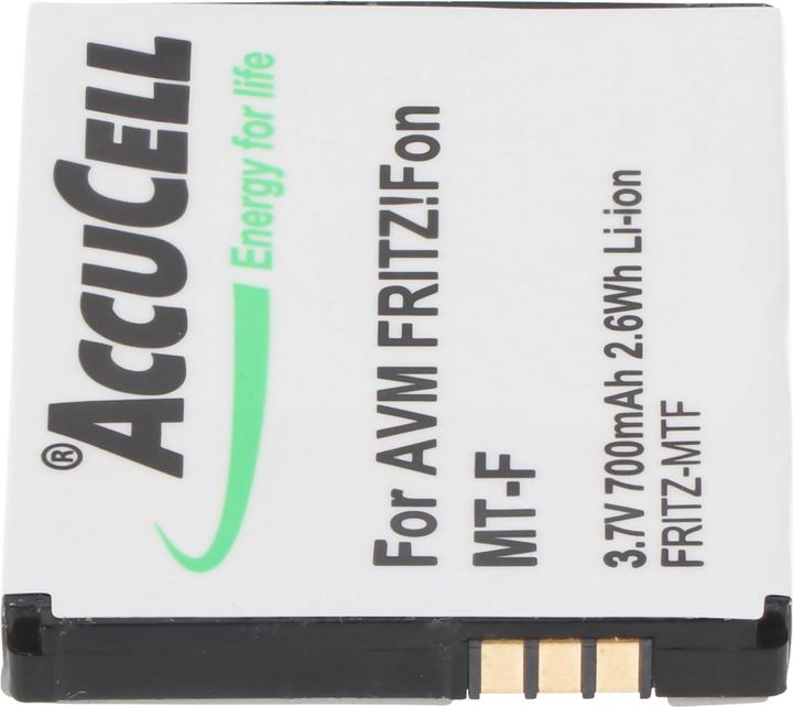 Actual product image AccuCell Battery AVM FRITZ!Fon MT-F Battery, 312BAT016 AVM CT5 312BAT006