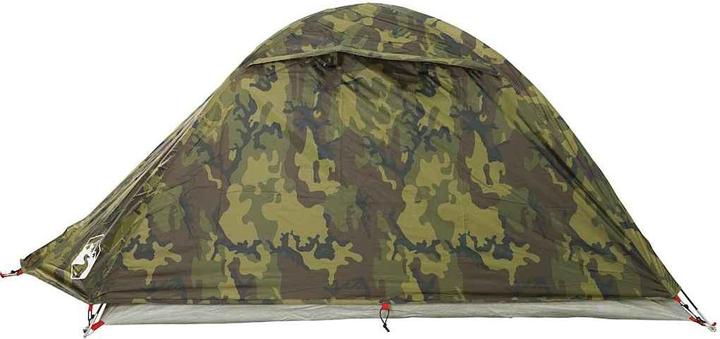 Actual product image VidaXL Dome camping tent 2 person camouflage pattern waterproof (Dome tent, 2.10 kg, 2 persons)