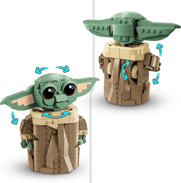 Produktbild LEGO Grogu in seiner Repulsorwiege (75403, LEGO Star Wars)