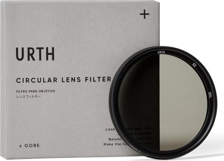 Produktbild Urth 52mm ND2 32 (1 5 Stop) Variable ND Lens Filter (Plus+) (ND- / Grauverlauffilter, 52 mm)