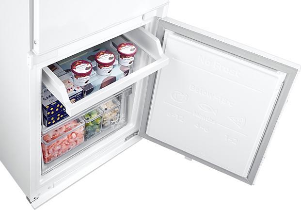 Actual product image Samsung BRB30703EWW/EF Fridge Freezer Integrated 298 l E White (298 l)