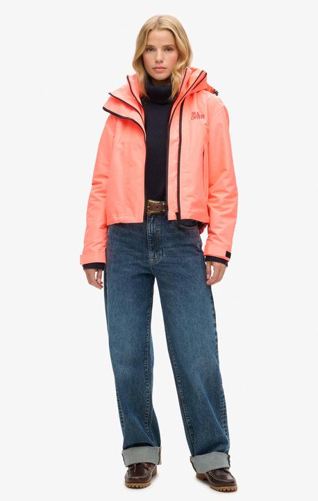 Image du produit Superdry HOODED EMB WINDBREAKER JKT Dames Jas - Maat M (12)