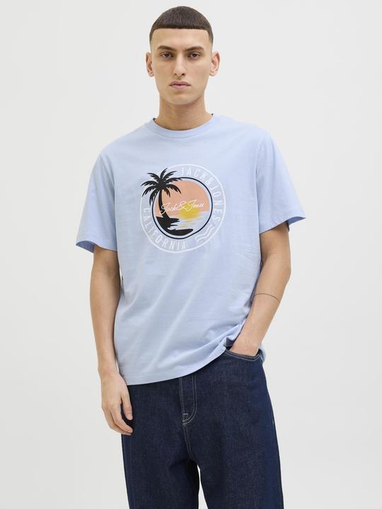 Image du produit Jack & Jones Gedruckt Rundhalsausschnitt T-shirt T-shirt (XS)