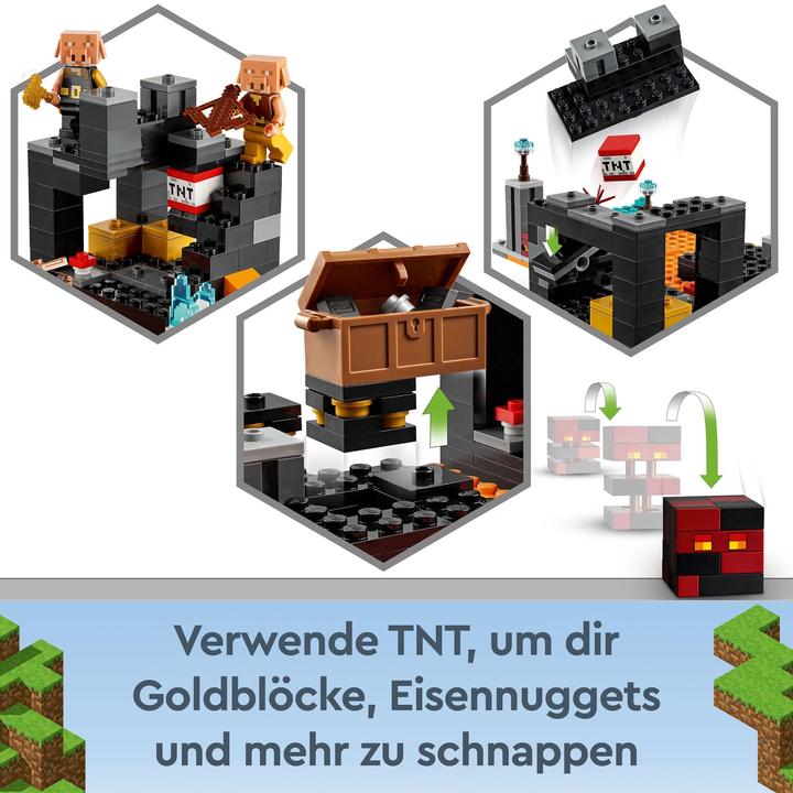 Immagine prodotto LEGO Il bastione dell'aldilà (21185, LEGO Minecraft)