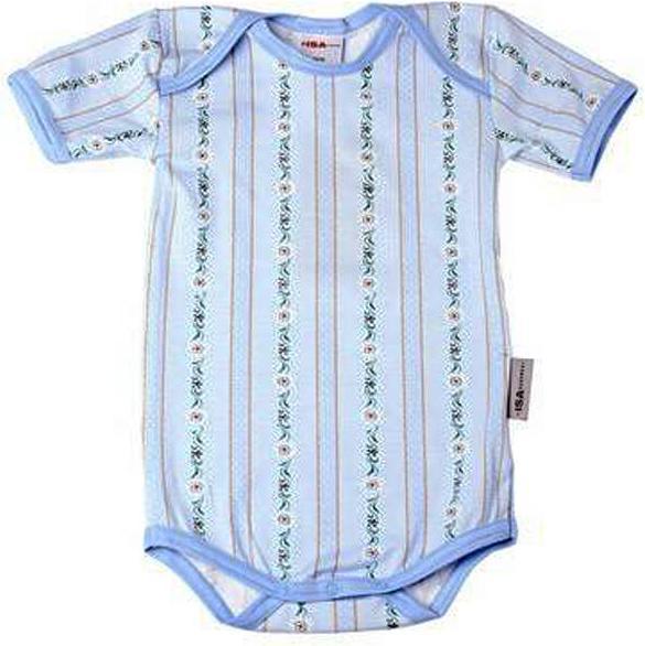 Actual product image ISA Bodywear Body manica corta, collo rotondo (62, 68)