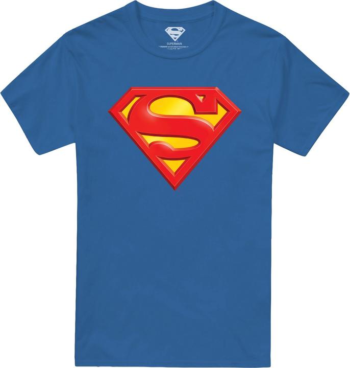 Superman TShirt mit geprägtem Logo