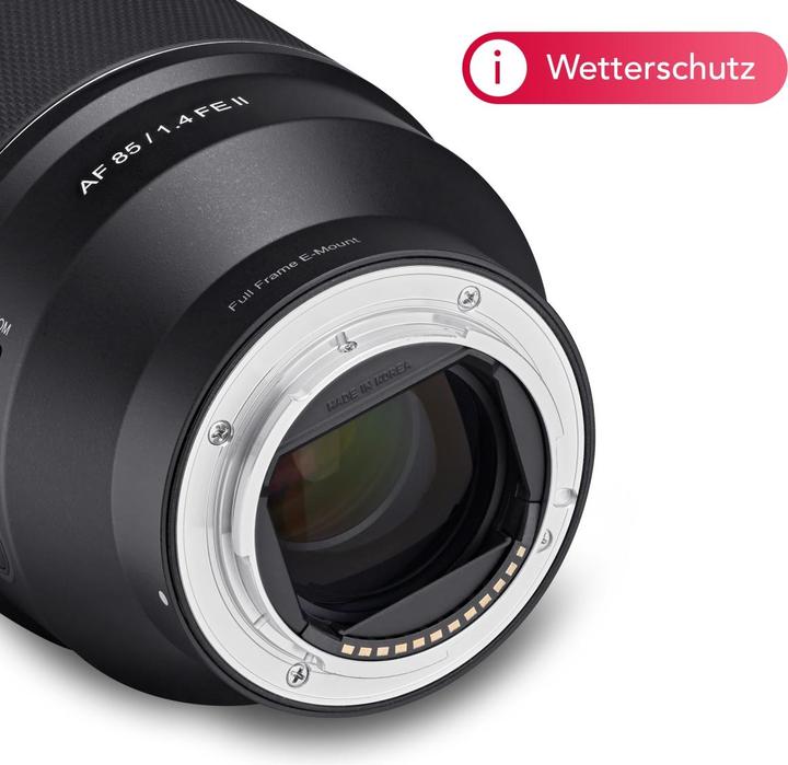 Productafbeelding Samyang AF 85mm F1.4 FE II voor Sony E (Sony E, Volledig formaat)