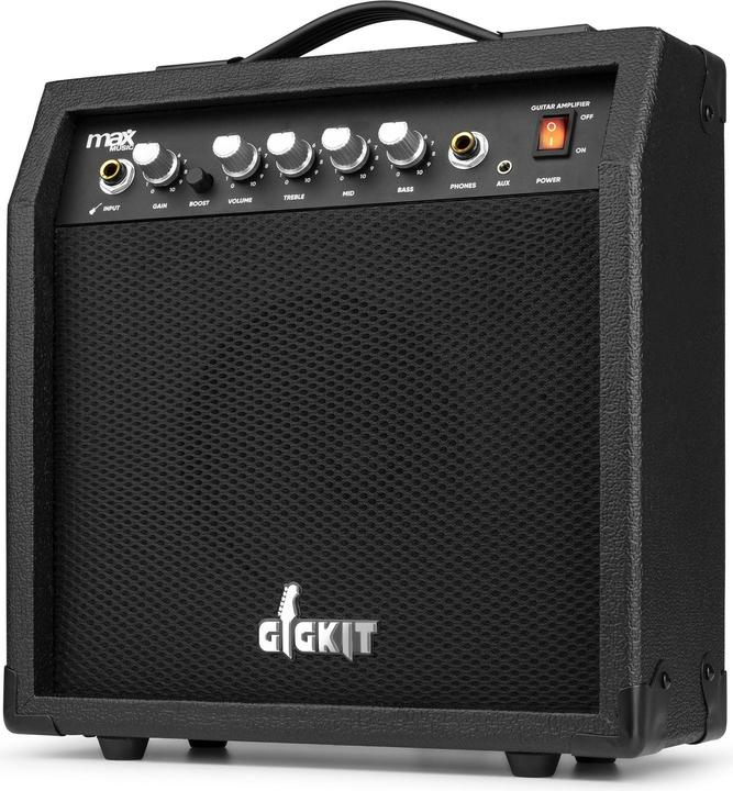 Produktbild Max E-Gitarre GigKit Quilted Style Rot (E-Gitarre, Holz)