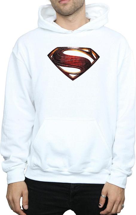 Immagine prodotto Justice League Movie Superman Emblem Felpa con Cappuccio Uomo (XXL)