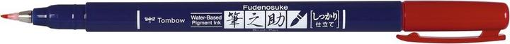 Immagine prodotto Tombow FUDENOSUKE HARD - Matita calligrafica (25, Rosso, 3 mm, 1 x)