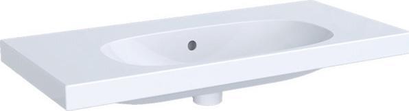 Produktbild Geberit Keramag Acanto Waschtisch Compact 500634, ohne Hahnloch, mit Überlauf, 900x420mm (500 mm, 900 mm)