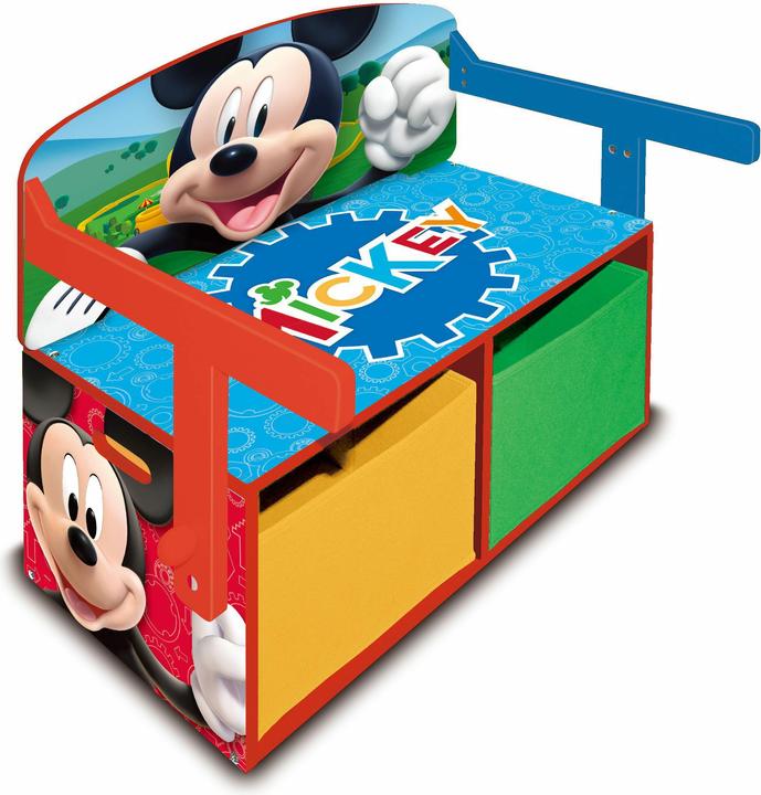 Produktbild Arditex 3-in-1-Spielzeugbank Disney: Mickey, Tiefe: 60 cm, Breite (Kindersitzgruppe)