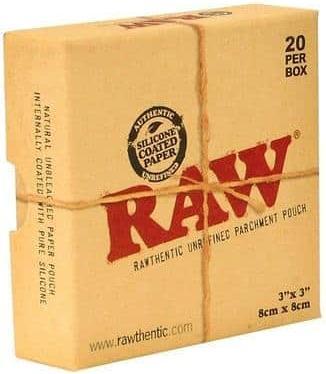 Produktbild Kulu RAW Parchment Pouch 20stk