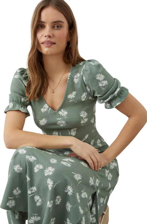 Produktbild Dorothy Perkins Ditsy Print Kurzärmeliges Midikleid (34 D)