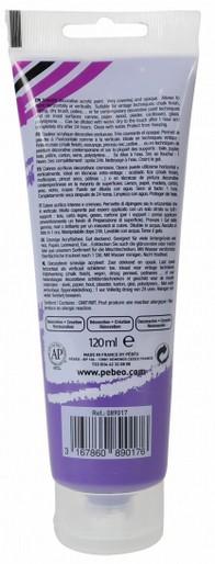 Produktbild Pebeo Decocrème Matt Acrylfarben (Amethystviolett, 120 ml)
