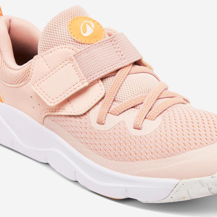 Image du produit Decathlon Chaussures à scratch et lacets élastiques légères enfant, Playful Fast Rose (38)