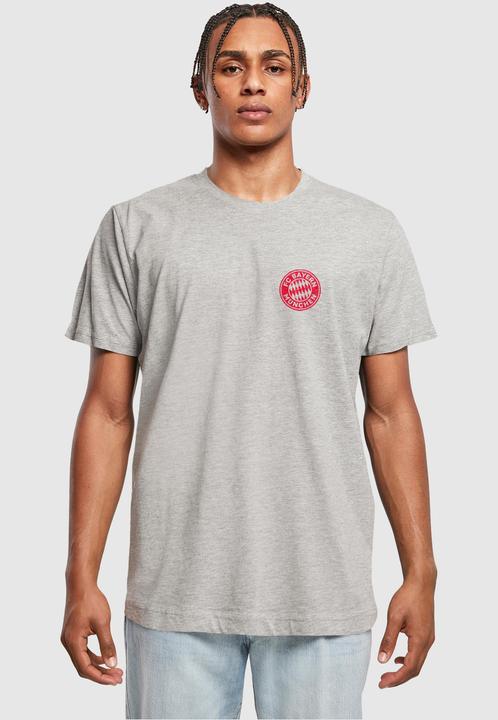 Actual product image FC Bayern München Logo Red T-Shirt Round Neck - 115365 (3XL)
