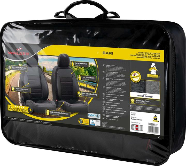 Immagine prodotto Walser Coprisedili per Renault Kadjar (HA, HL) 06/2015-Oggi, 2 coprisedili singoli