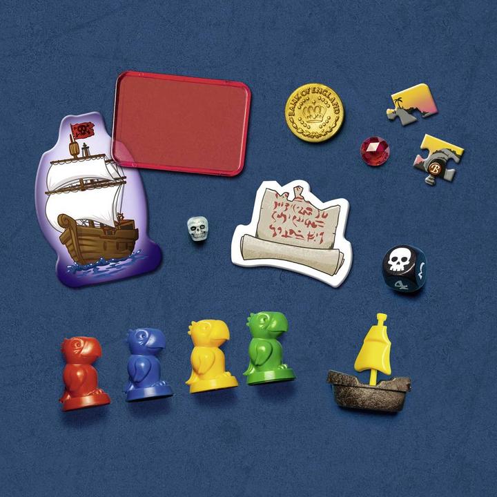 Productafbeelding Ravensburger 18234 - Mysterie kinderen adventskalender - De piratenschat - 24 puzzels voor kinderen