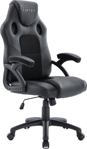 Immagine prodotto Raptor Gaming Sedia GS-40 PU + tessuto / nero