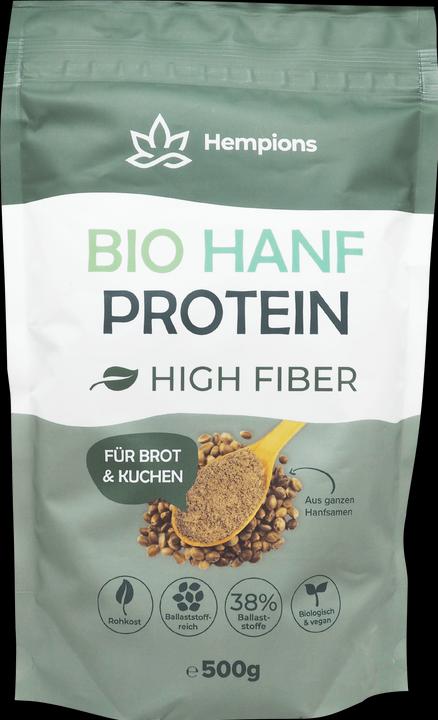 Produktbild Hempions Bio Hanfprotein (Neutral nussig, 1 Stk., 500 g)