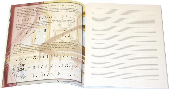 Image du produit Livret de notes Little Amadeus (Blanc, Couverture rigide)