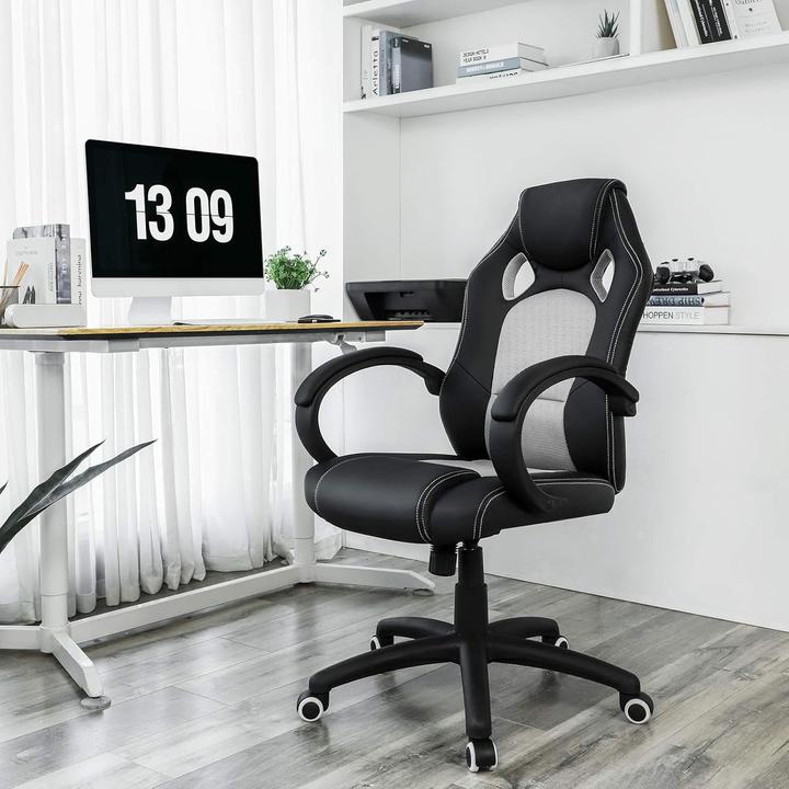 Produktbild Songmics OBG56BG Racing Bürostuhl