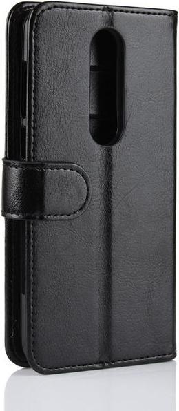 Image du produit MU Classic Crazy Horse II Bookcover Series en cuir (Nokia 6.1 Plus)