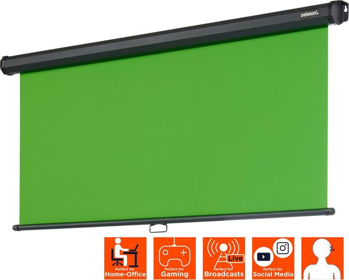 Produktbild Celexon Rollo Chroma Key Green Screen (1:1)