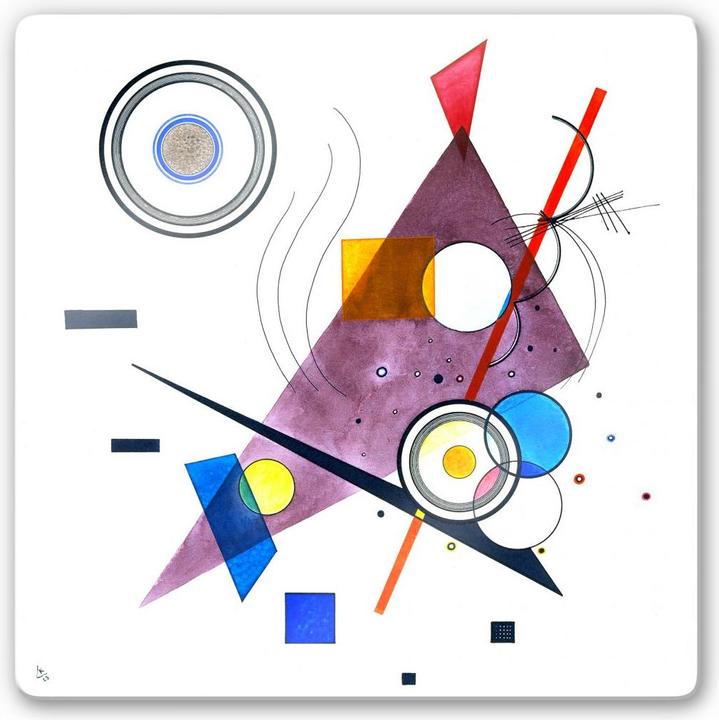 Immagine prodotto Trenddeko Kandinsky - Composizione II (30 x 30 cm)