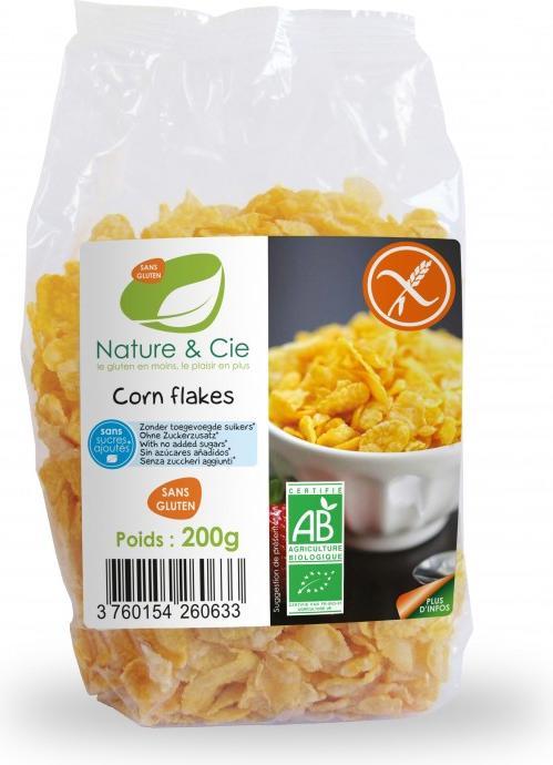 Produktbild Nature et Cie Corn Flakes nature glutenfrei Bio (200 g)