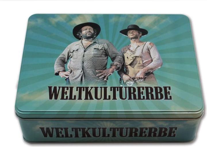 Immagine prodotto Blechwaren Fabrik Braunschweig Bud Spencer & Terence Hill lattina patrimonio culturale mondiale