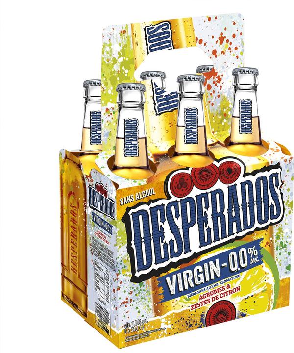 Immagine prodotto Desperados 33 cl Virgin 0,0% 6P EW (6 x 33 cl)