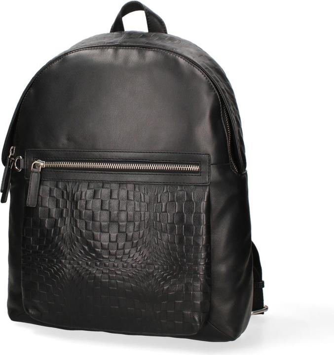 John Richmond Herren Rucksack Aus Echtleder - Modell Noiré - 37.0 X 29.0 X 12.0 Cm