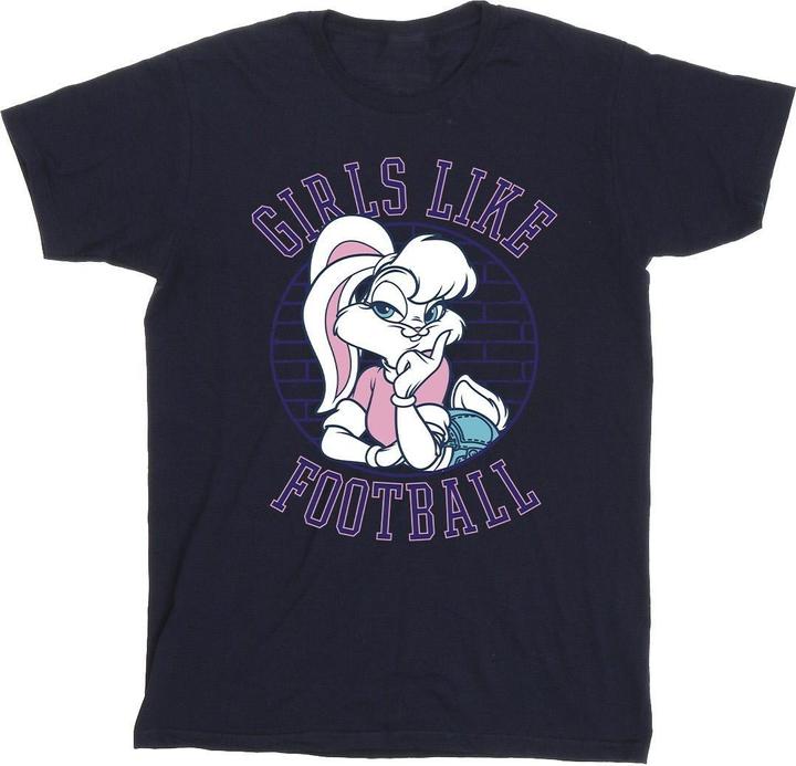 Produktbild Looney Tunes Lola Bunny Girls Like Football TShirt (3XL)
