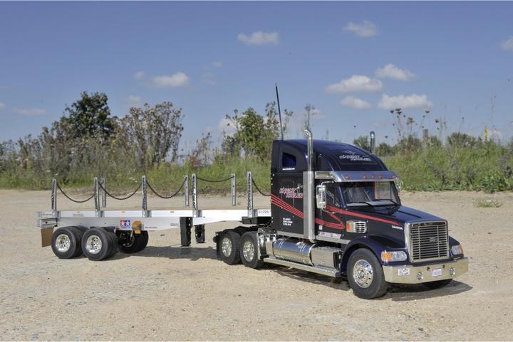 Actual product image Tamiya Flatbed trailer