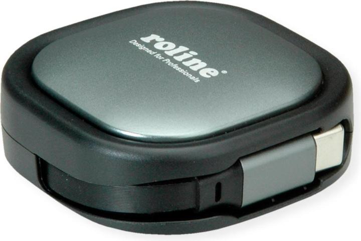 Produktbild Roline USB2.0 Aufrollbares Kabel C-C ST/ST (1.20 m, USB 2.0)