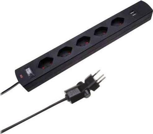 Produktbild Max Hauri Safety Line mit Schalter (5 x, Typ 13, 2 m)