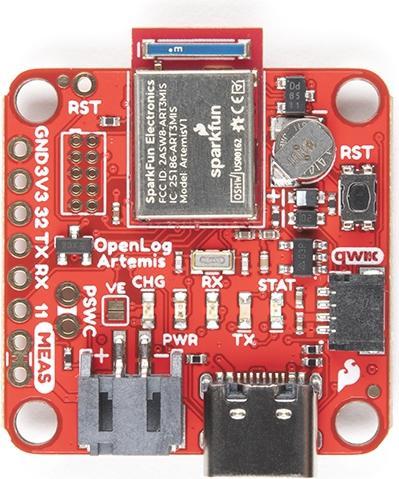 Produktbild SparkFun OpenLog Artemis Datenlogger-Board (Elektronikkit)