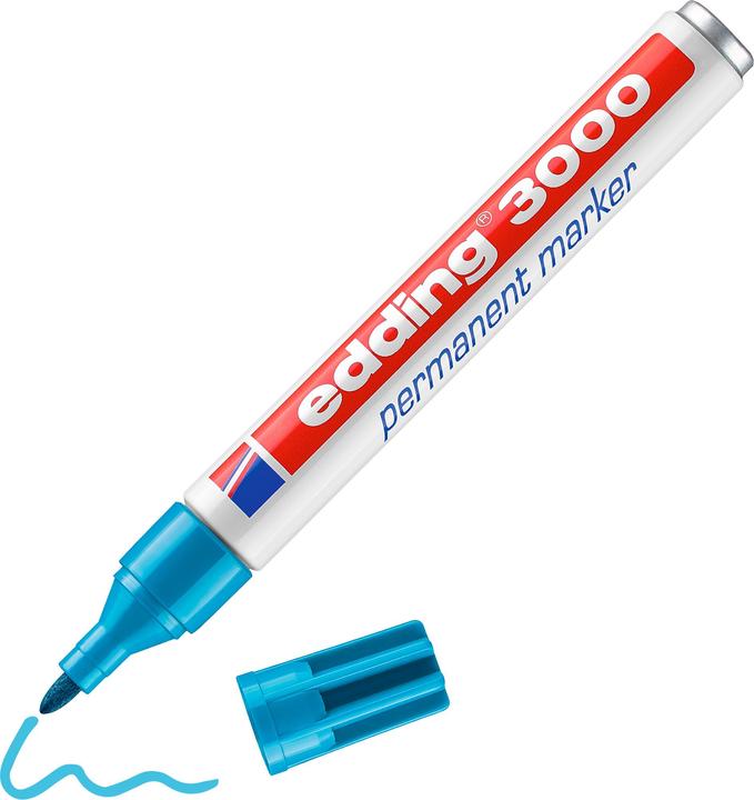 Produktbild Edding Permanent Marker 3000 (Braun, 1.50 mm, 1 x)