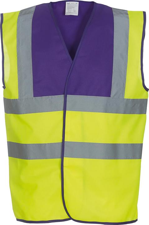 Immagine prodotto Yoko Gilet Alta Visibilità Bordo a contrasto Adulto Unisex (XXL)