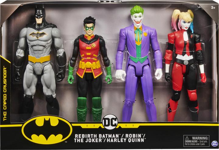 Image du produit DC Shoes Comics Batman - 4 figurines - Batman, Robin, Copperhead & Thalon - 30cm
