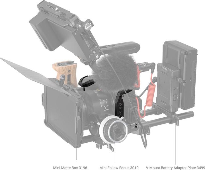 Produktbild SmallRig Black Mamba Series Camera Cage for Panasonic LUMIX GH6 3440