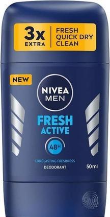 NIVEA Solid deodorant Fresh Active 50 ml (Stick, 50 ml)