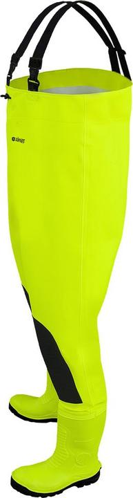 Produktbild Dönges Wathose Hi-Vis mit S5 Sicherheitsstiefel, Grösse 40 (40)