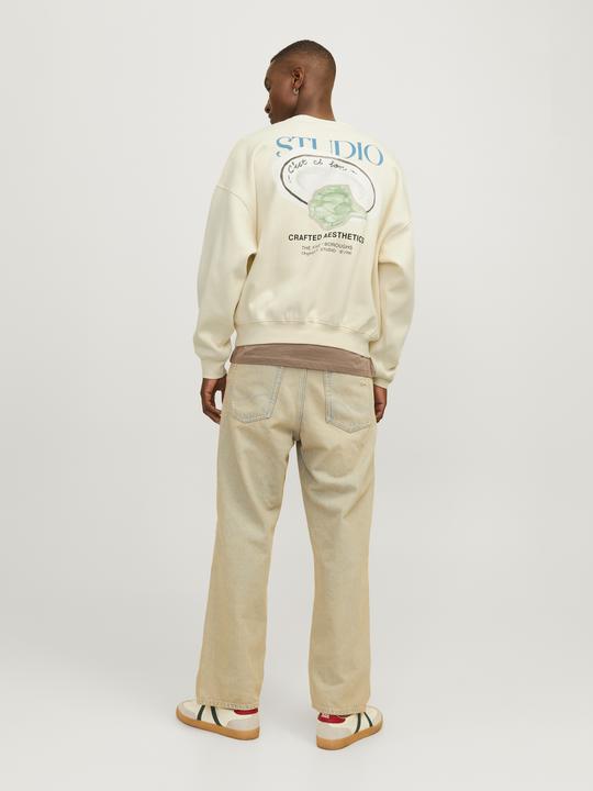 Actual product image Jack & Jones Jorbrooklyn Graphic Sweat Crew Neck Ln (XL)