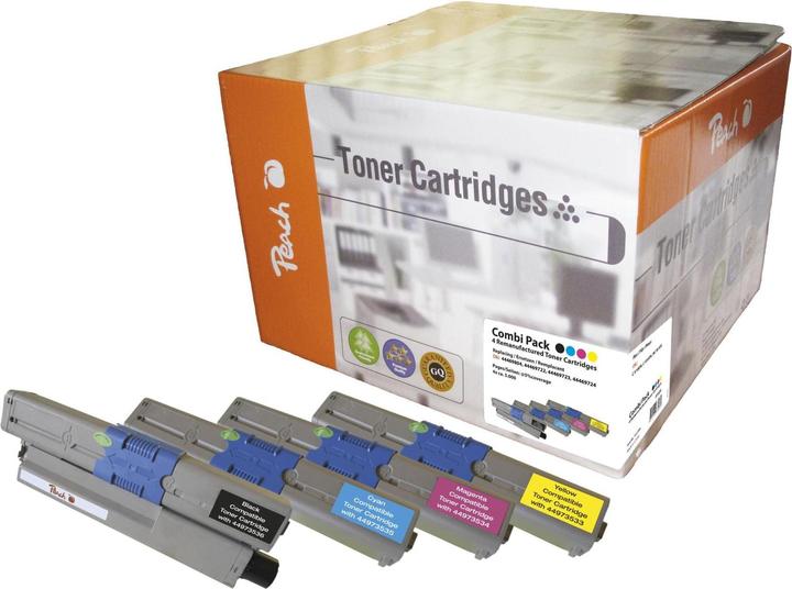 Image du produit Peach 4446 Multipack (M, C, Y, CF)