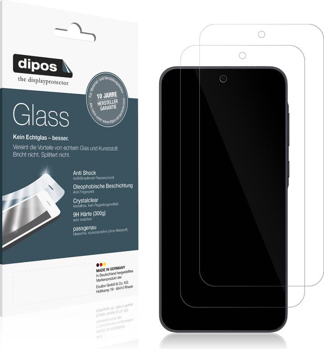 Produktbild Dipos Anti-Shock Displayschutz 9H (1 Stück, Samsung Galaxy A56)